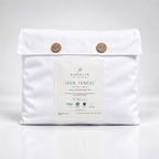 Premium Aurelia 100% TENCEL™ sheets styled in a modern luxury bedroom