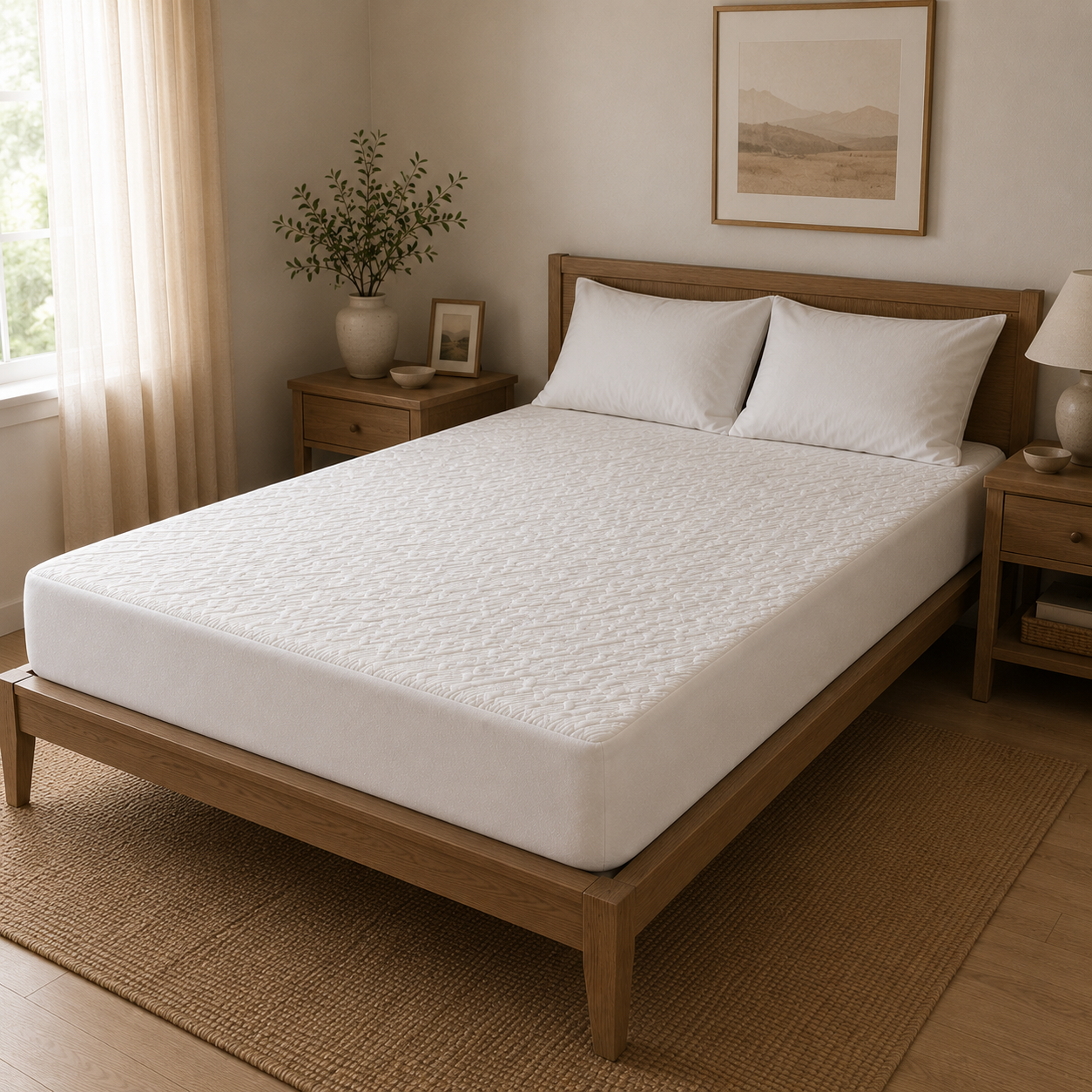 Aurelle™ TENCEL™ Lyocell Waterproof Mattress Protector