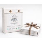 Soft Aura™ 400 Thread Count Premium Cotton Sheets sets