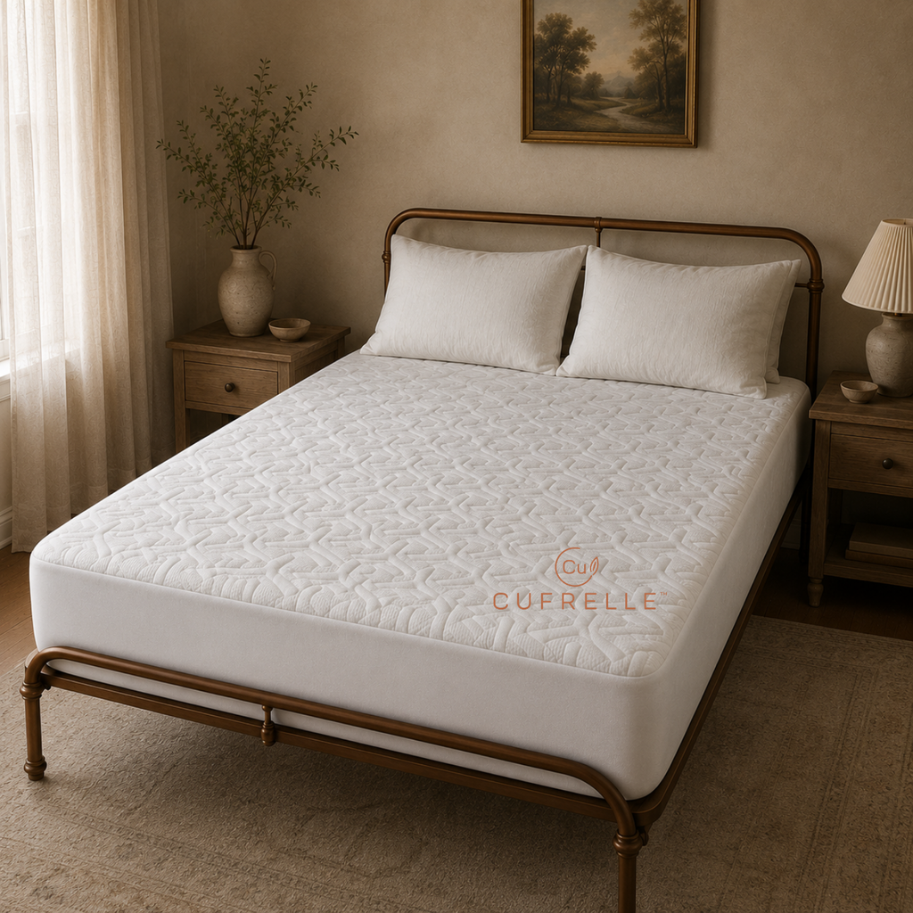 Cufrelle™ Copper-Infused Waterproof Mattress Protector