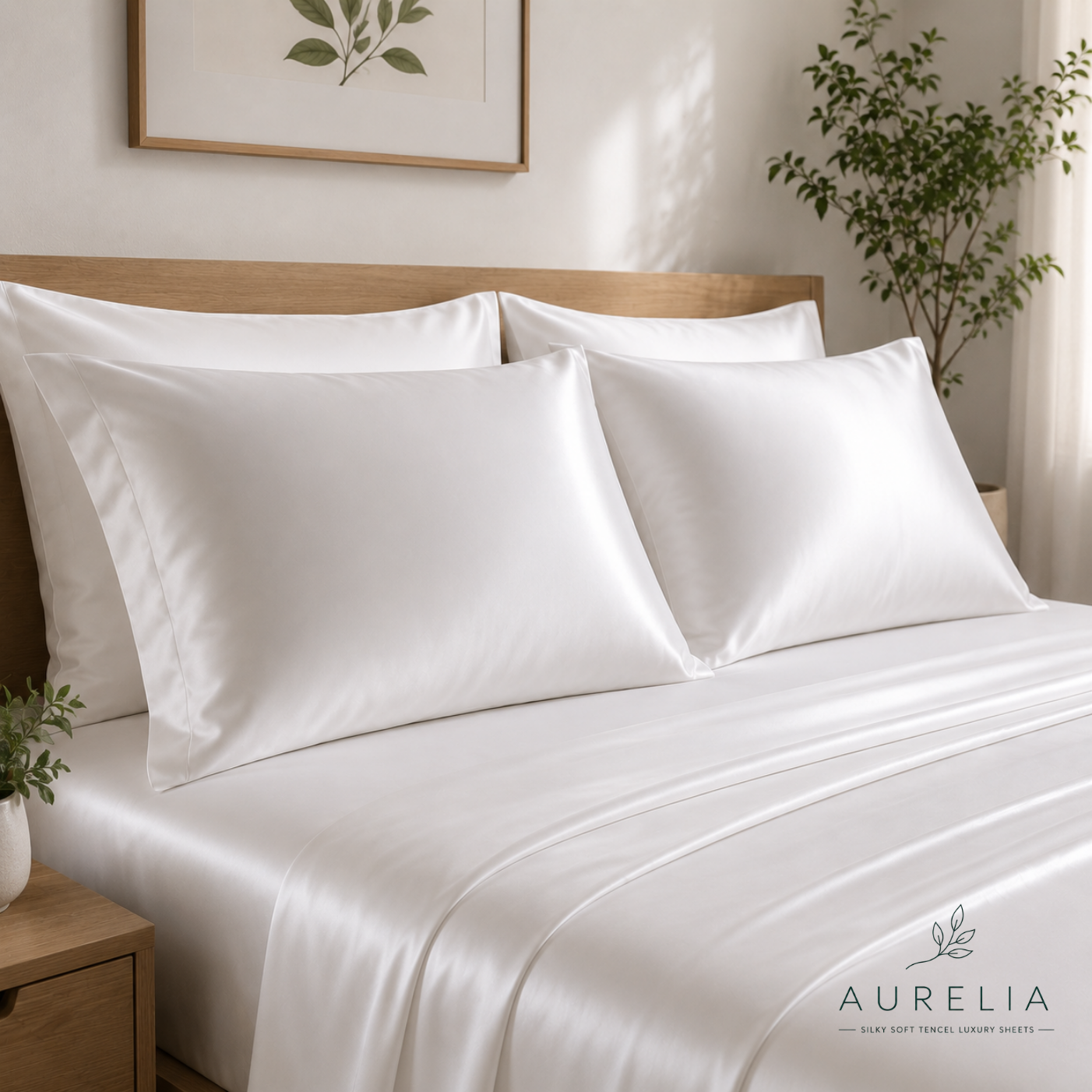 Aurelia™ 100% TENCEL™ Lyocell 300 Thread Count Sheet Set