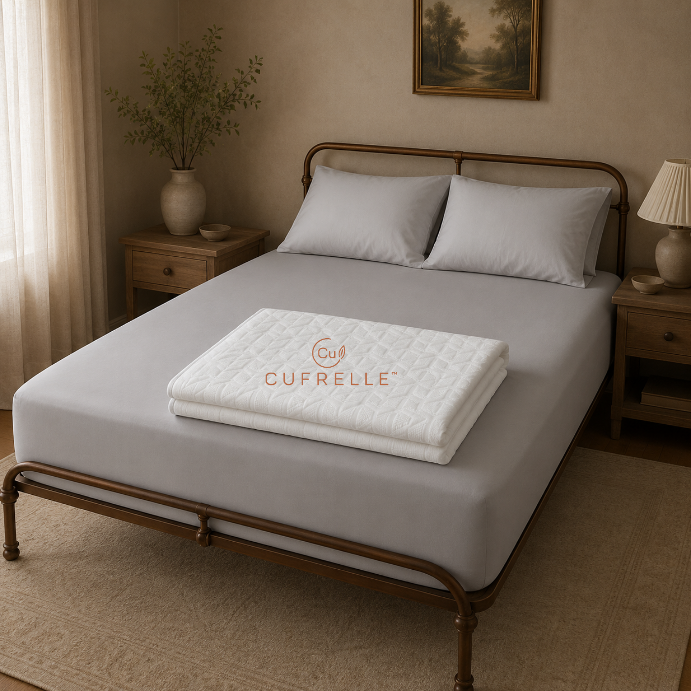 Cufrelle™ Copper-Infused Waterproof Mattress Protector