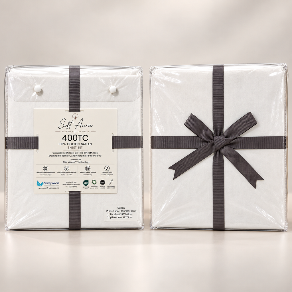 Comfy works cotton bed sheet sets for affordable price in NZ